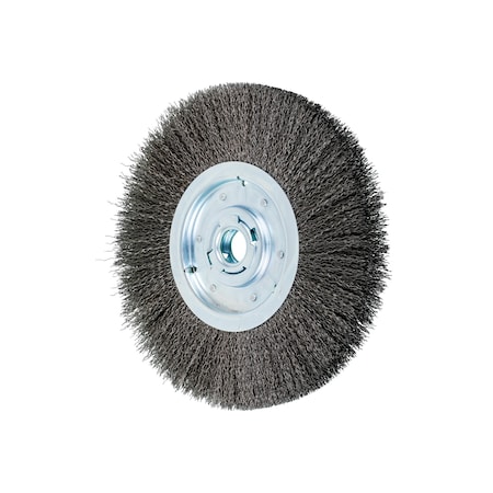Pferd 12" Crimped Wire Wheel - Medium Face - .020 CS Wire, 2" Keyed A.H. 81140